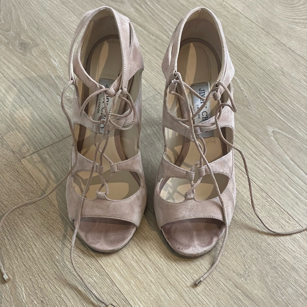 Jimmy Choo Tie-Up Blake Sandal - Picture 2 of 6